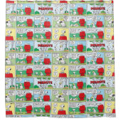 Snoopy en zijn broers Andy en Olaf Douchegordijn (Voorkant)