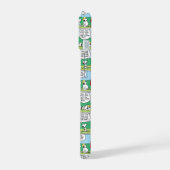 Snoopy en zijn broers Andy en Olaf iPhone 15 Case (Linkerkant)