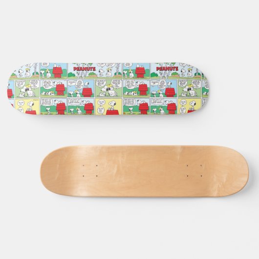 Snoopy en zijn broers Andy en Olaf Persoonlijk Skateboard (Horizontaal)
