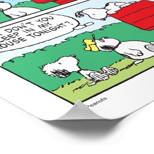 Snoopy en zijn broers Andy en Olaf Poster (Hoek)