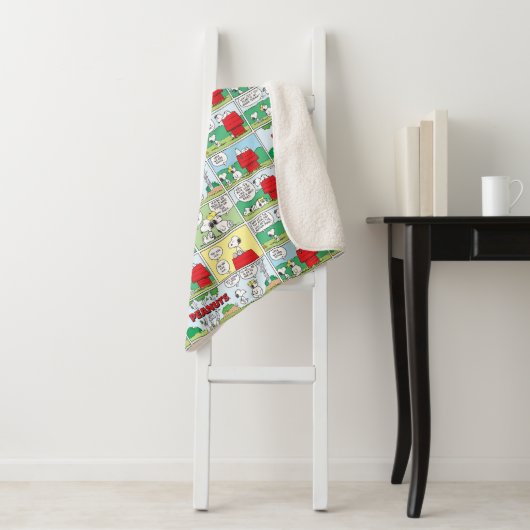 Snoopy en zijn broers Andy en Olaf Sherpa Deken (In situ)