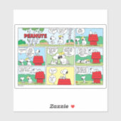 Snoopy en zijn broers Andy en Olaf Sticker (Vel)