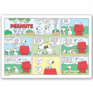 Snoopy en zijn broers Andy en Olaf Sticker