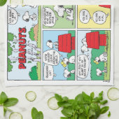 Snoopy en zijn broers Andy en Olaf Theedoek (Gevouwen)