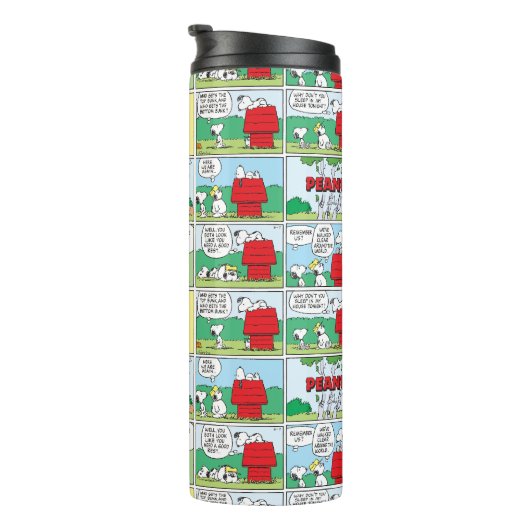 Snoopy en zijn broers Andy en Olaf Thermosbeker (Geroteerd rechts)