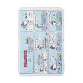 Snoopy & Friends Hockey spel Badmat (Voorkant Verticaal)