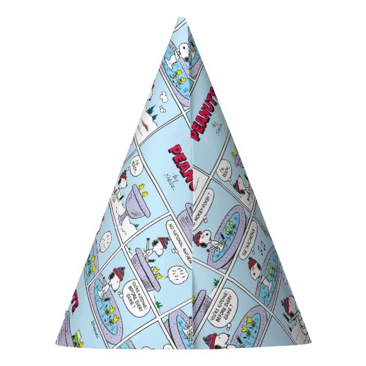 Snoopy & Friends Hockey spel Feesthoedjes (Achterkant)