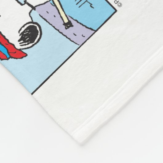 Snoopy & Friends Hockey spel Fleece Deken (Hoek)