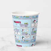 Snoopy & Friends Hockey spel Papieren Bekers (Links)