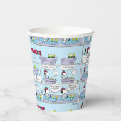Snoopy & Friends Hockey spel Papieren Bekers (Rechts)