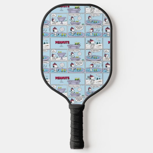 Snoopy & Friends Hockey spel Pickleball Paddle (Voorkant)