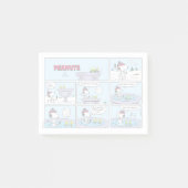 Snoopy & Friends Hockey spel Post-it® Notes (Voorkant)