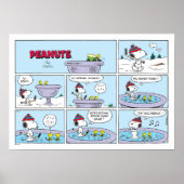 Snoopy & Friends Hockey spel Poster (Voorkant)