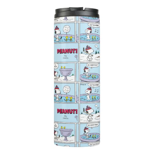 Snoopy & Friends Hockey spel Thermosbeker (Achterkant)