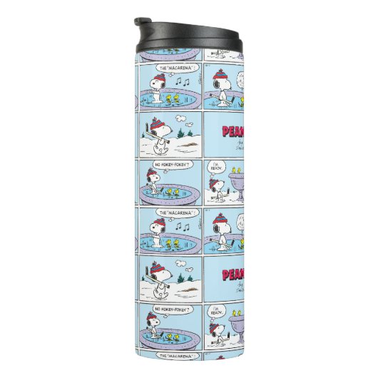 Snoopy & Friends Hockey spel Thermosbeker (Geroteerd rechts)