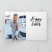 Snoopy Gelukkig Pasen Feestdagen Kaart (Binnen)