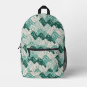 Snoopy Great Outdoor Pattern Bedrukte Rugzak (Voorkant)