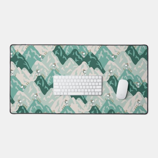 Snoopy Great Outdoor Pattern Bureaumat (Keyboard & Muis)