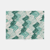 Snoopy Great Outdoor Pattern Fleece Deken (Voorkant (Horizontaal))