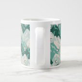 Snoopy Great Outdoor Pattern Grote Koffiekop (Achterkant)