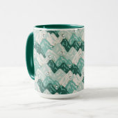 Snoopy Great Outdoor Pattern Mok (Voorkant links)