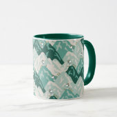 Snoopy Great Outdoor Pattern Mok (Voorkant rechts)