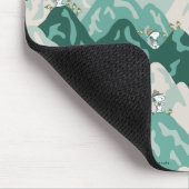 Snoopy Great Outdoor Pattern Muismat (Hoek)