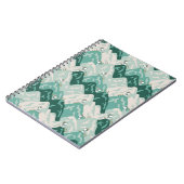 Snoopy Great Outdoor Pattern Notitieboek (Linkerzijde)