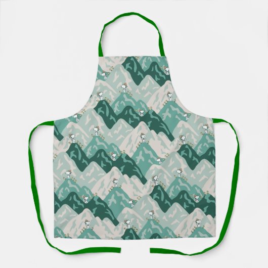 Snoopy Great Outdoor Pattern Schort (Voorkant)