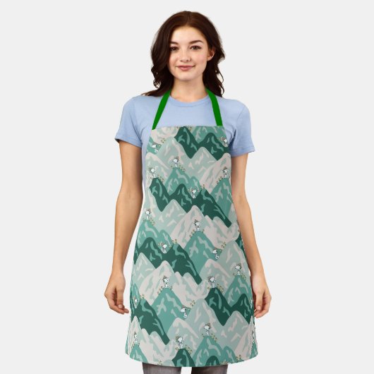 Snoopy Great Outdoor Pattern Schort (Gedragen)