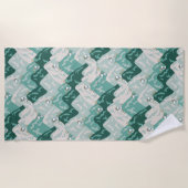 Snoopy Great Outdoor Pattern Strandlaken (Voorkant)