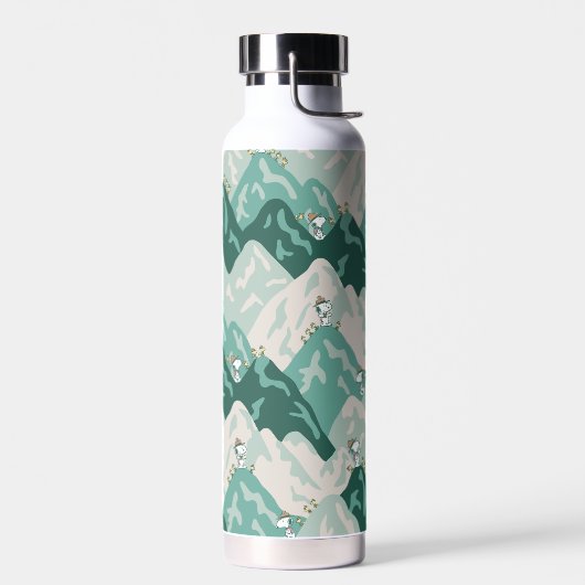 Snoopy Great Outdoor Pattern Waterfles (Links)