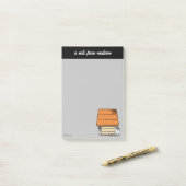 Snoopy Halloween Spin Web Doghouse Post-it® Notes (Op bureau)