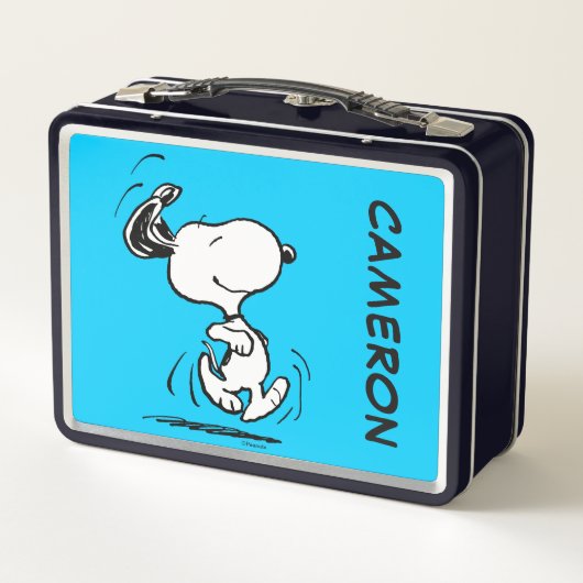 Snoopy Happy Dance | Jouw namen toevoegen (Achterkant)