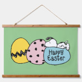 Snoopy - Happy Easter Hangend Wandkleed (Voorkant)