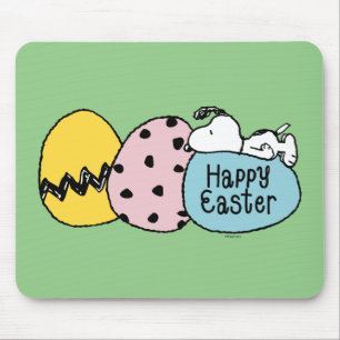 Snoopy - Happy Easter Muismat