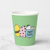 Snoopy - Happy Easter Papieren Bekers (Voorkant)