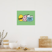 Snoopy - Happy Easter Poster (Keuken)