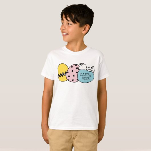 Snoopy - Happy Easter T-shirt (Voorkant volledig)