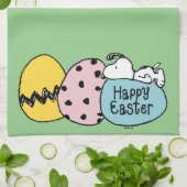 Snoopy - Happy Easter Theedoek (Gevouwen)