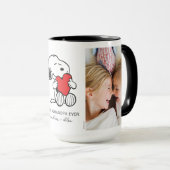 Snoopy Heart | Beste opa ooit - Foto Mok (Voorkant rechts)