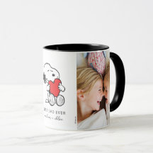 Snoopy Heart | Beste papa ooit - Foto