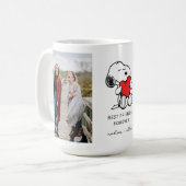 Snoopy Heart | Beste vrienden - Foto Koffiemok (Voorkant links)