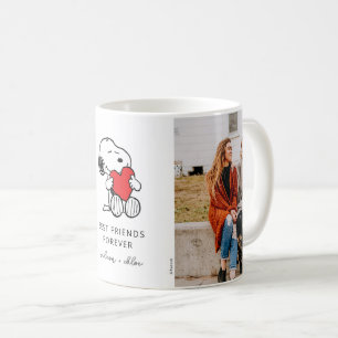 Snoopy Heart   Beste vrienden - Foto Koffiemok