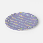 Snoopy Hip Hop Hooray Easter Papieren Bordje (Gekanteld)