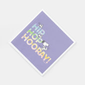 Snoopy Hip Hop Hooray Easter Servet (Hoek)