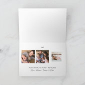 Snoopy Hoedje Pepermunt Snoepjes Feestdagen Kaart (Binnen)