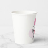 Snoopy Hugs & Kisses Papieren Bekers (Rechts)