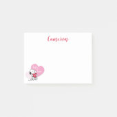 Snoopy Hugs & Kisses Post-it® Notes (Voorkant)