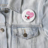 Snoopy Hugs & Kisses Ronde Button 5,7 Cm (In situ)